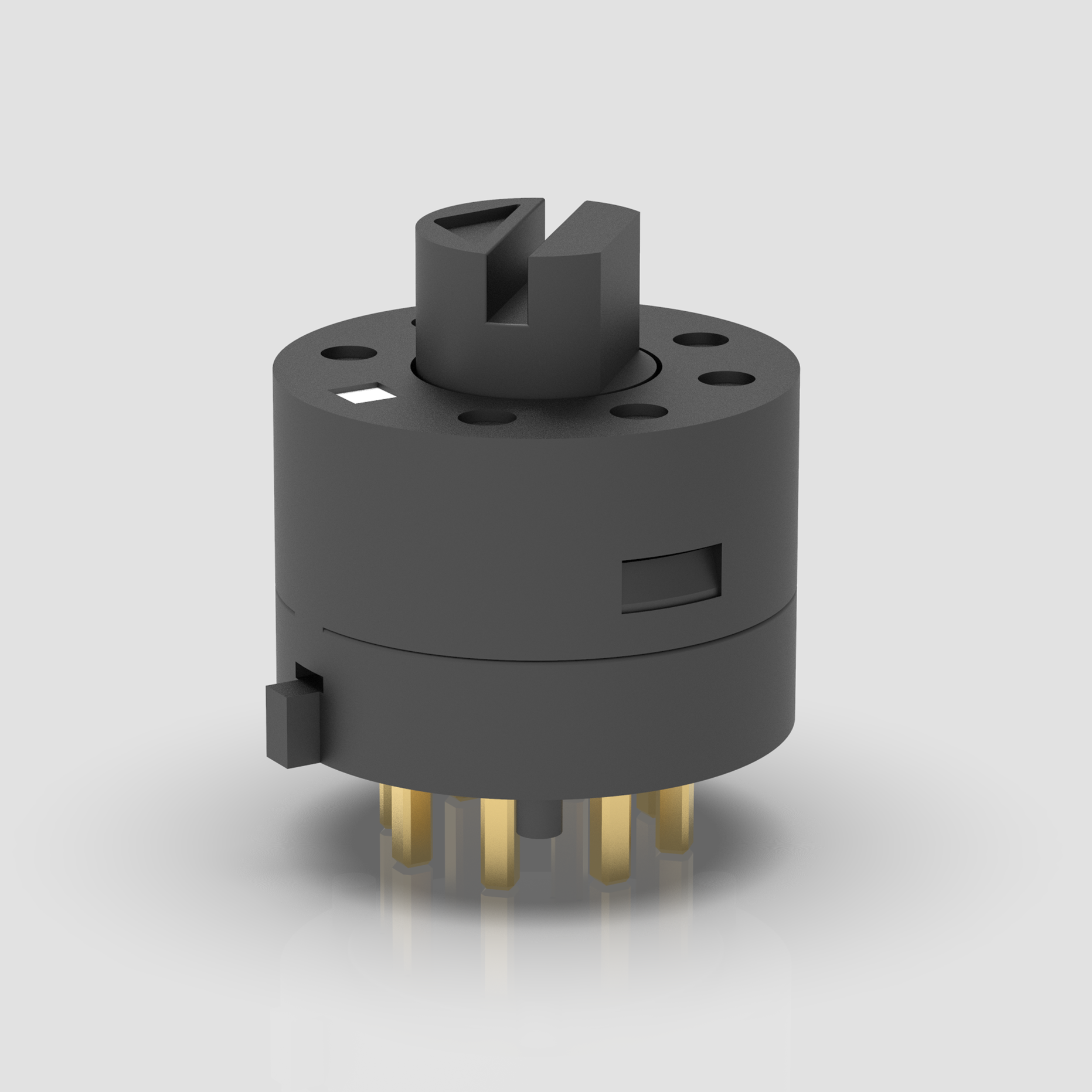 八档旋转开关 电动工具档位开关 RS-D25-30C8-Au