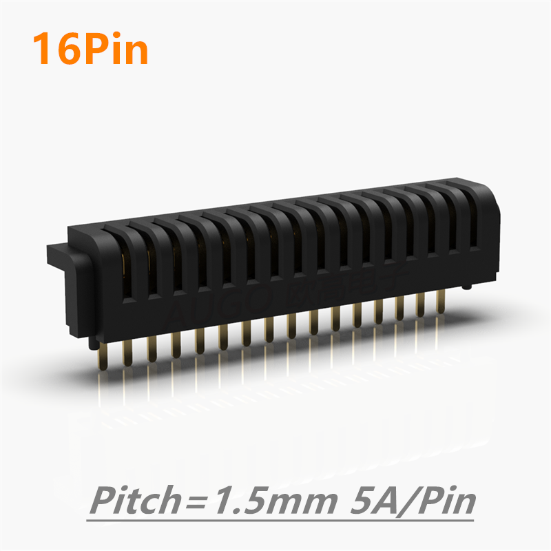 16P 1.5mm Pitch 电池连接器母