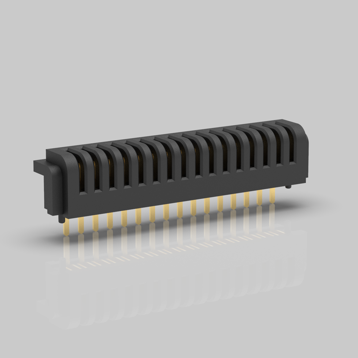 16P 1.5mm Pitch 电池连接器母座
