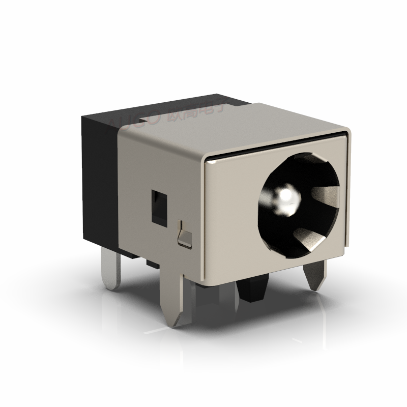 5521直流母座 DC-044A-20 电流3A 环保阻燃V-0